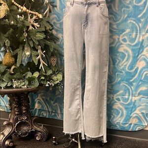 Umgee Light Wash Flare Jeans